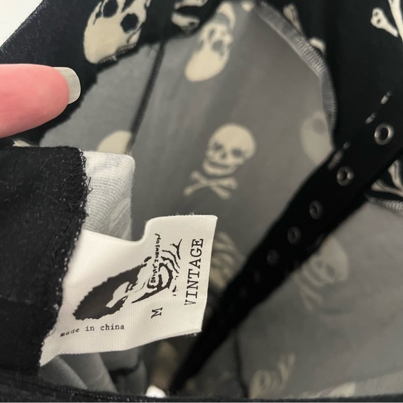 Vintage Betsey Johnson Skull Archive Print Dress - Picture 8 of 13